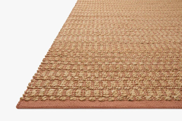 Clay Textured Hand Woven Jute Rug