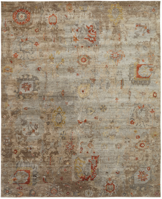 Terra 086 Vintage Earth Handknotted Rug