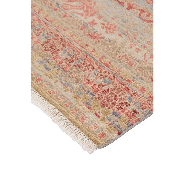 Mason Gold / Pink Handknotted Rug