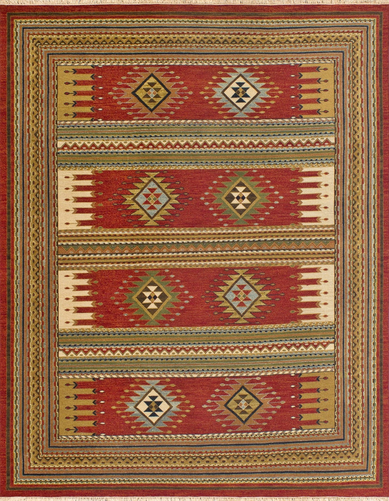 Soumak 220 Rust Handknotted Rug