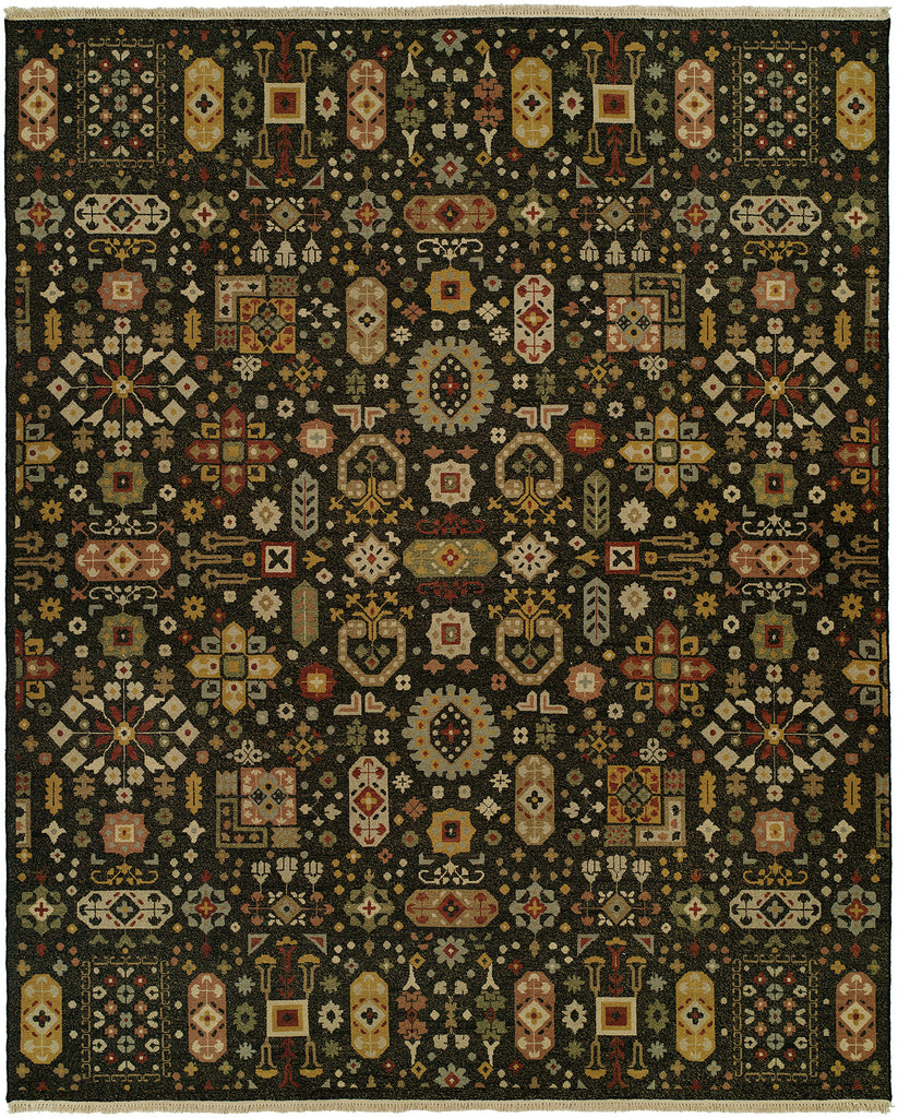 Soumak 484 Graphite Heather Handknotted Rug