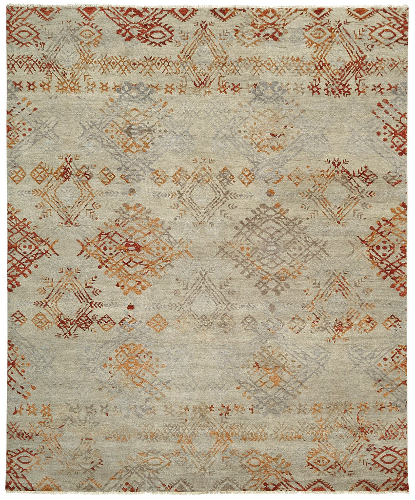 Tahoe 325 Sand/Terra Handknotted Rug