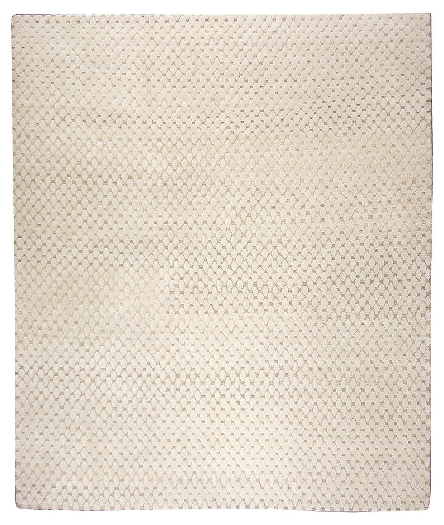 Bubbles with Bamboo Silk White by Tufenkian