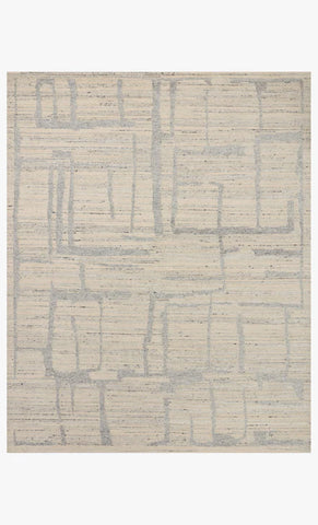 Slate High Low Wool Rug