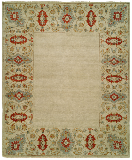 Bryce 801 Ivory Handknotted Rug