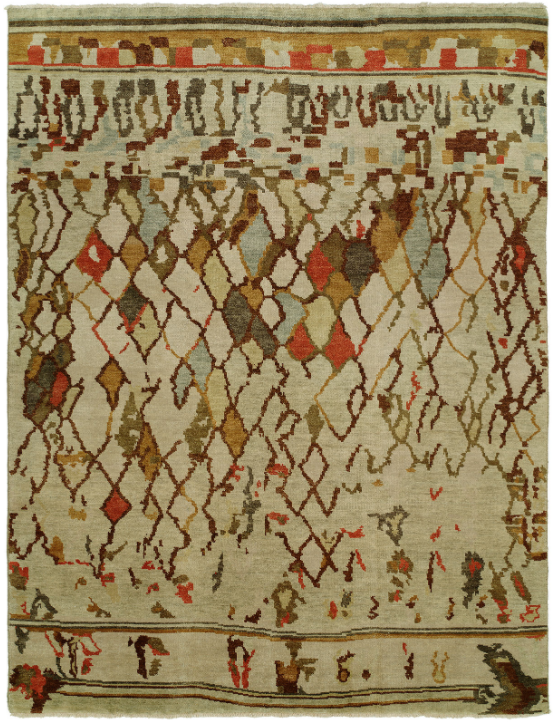 Bryce 795 Boho Linen Handknotted Rug