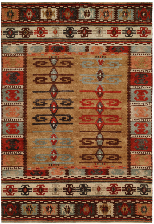 New West 700 Multi Tibetan Weave Rug