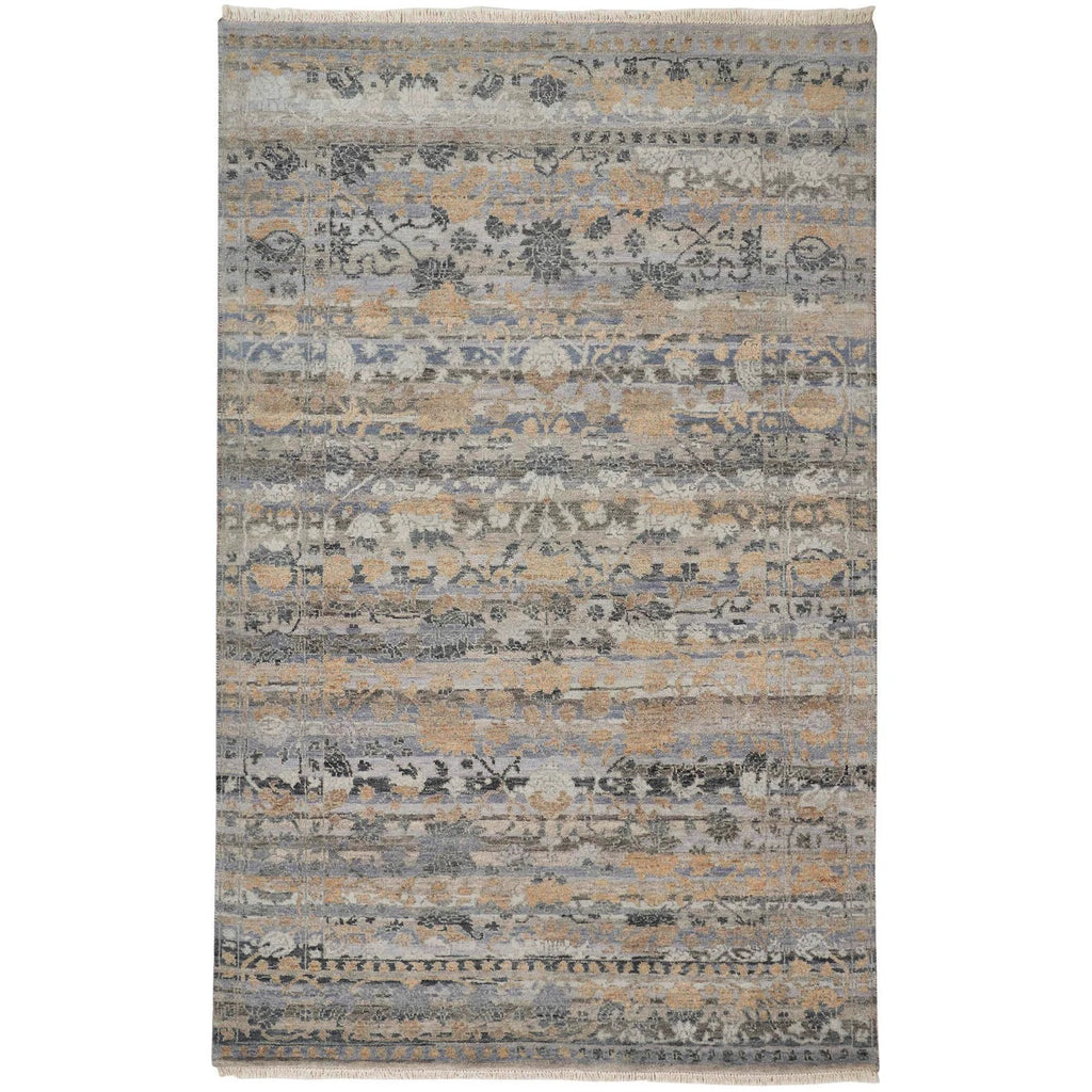 Mason Pale Blue Handknotted Rug