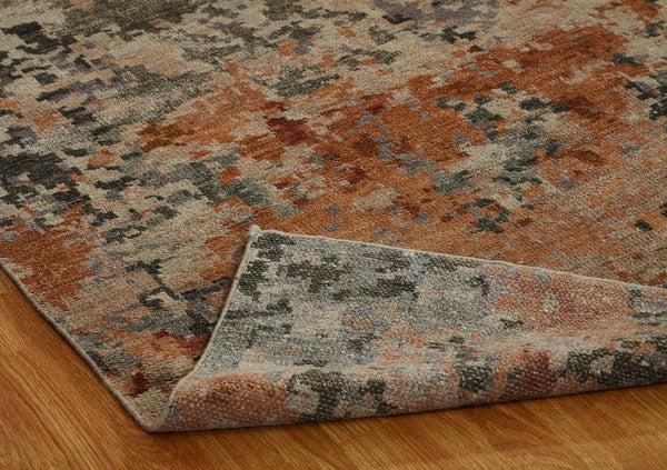 Wool and Bamboo Silk Colorwash Multi