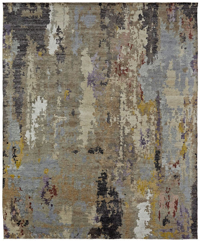 Wool and Bamboo Silk Colorwash Cornflower