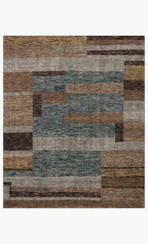 Immy ISY-03 Apricot Multi Handknotted Rug