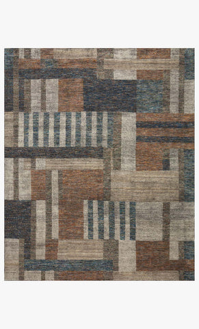 Immy ISY-04 Denim Multi Handknotted Rug
