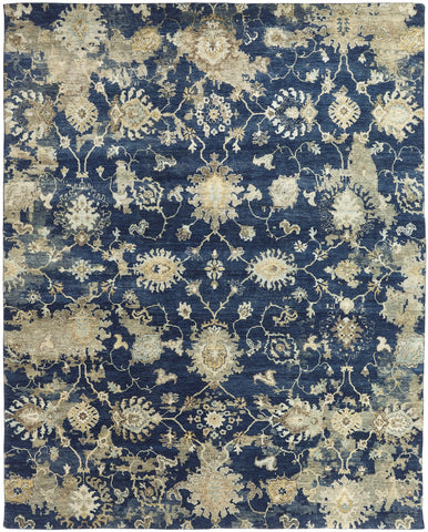 Washed Oushak Blue