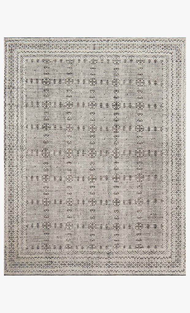 Odyssey OI-01 Gray Ivory Handknotted Rug