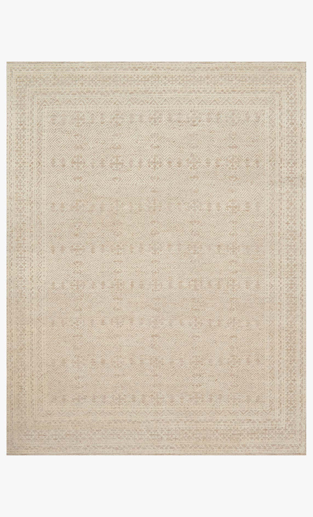 Odyssey OI-01 Oatmeal Ivory Handknotted Rug
