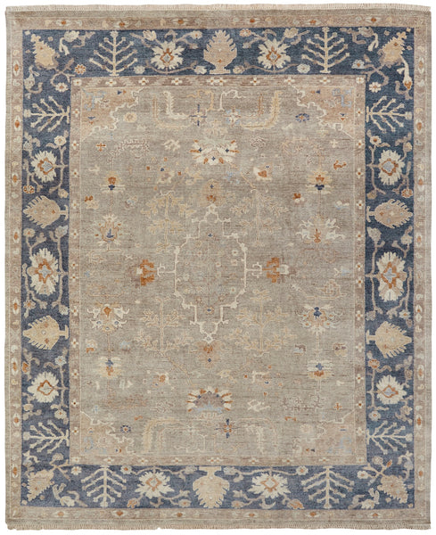 Ushak Mushroom Handknotted Rug