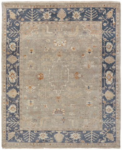 Ushak Mushroom Handknotted Rug