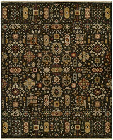 Soumak 484 Graphite Heather Handknotted Rug